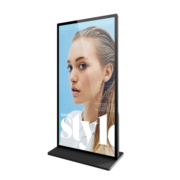 Full Screen Freestanding Display