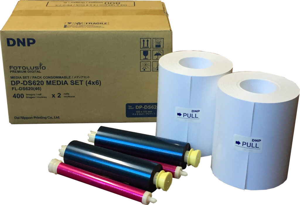 DNP - Thermal Consumable for DS620 Media Set DS620 Series (4x6) PD - 10x15cm - 800 Prints**
