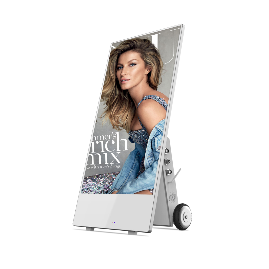 Battery Powered Outdoor Digital Poster